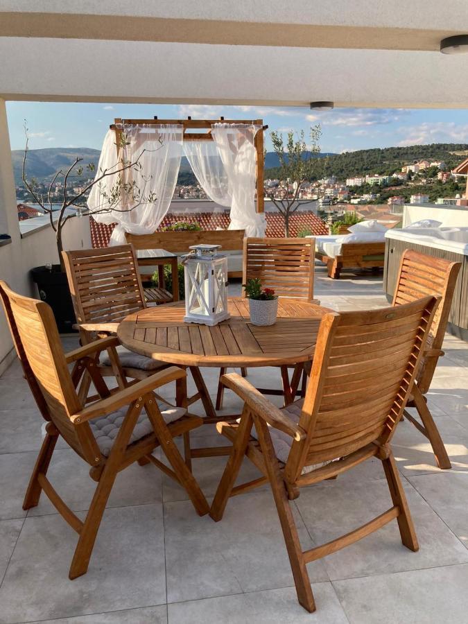 Rooftop Spa Apartman Trogir Kültér fotó