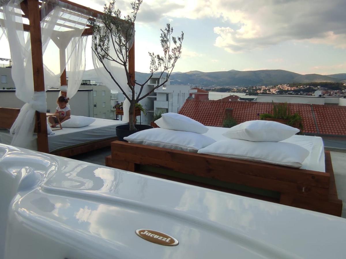 Rooftop Spa Apartman Trogir Kültér fotó