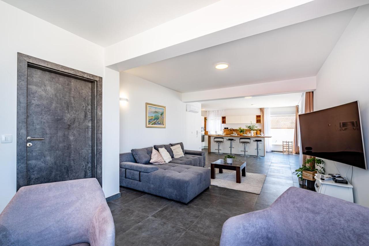 Rooftop Spa Apartman Trogir Kültér fotó