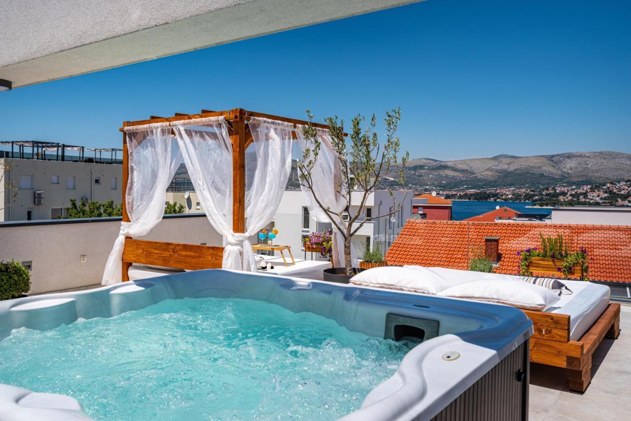 Rooftop Spa Apartman Trogir Kültér fotó