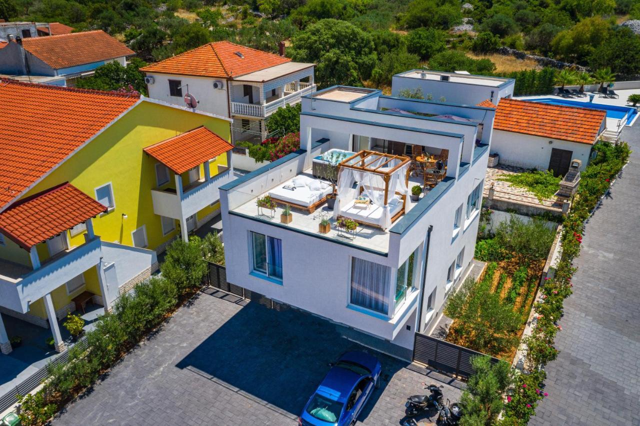 Rooftop Spa Apartman Trogir Kültér fotó