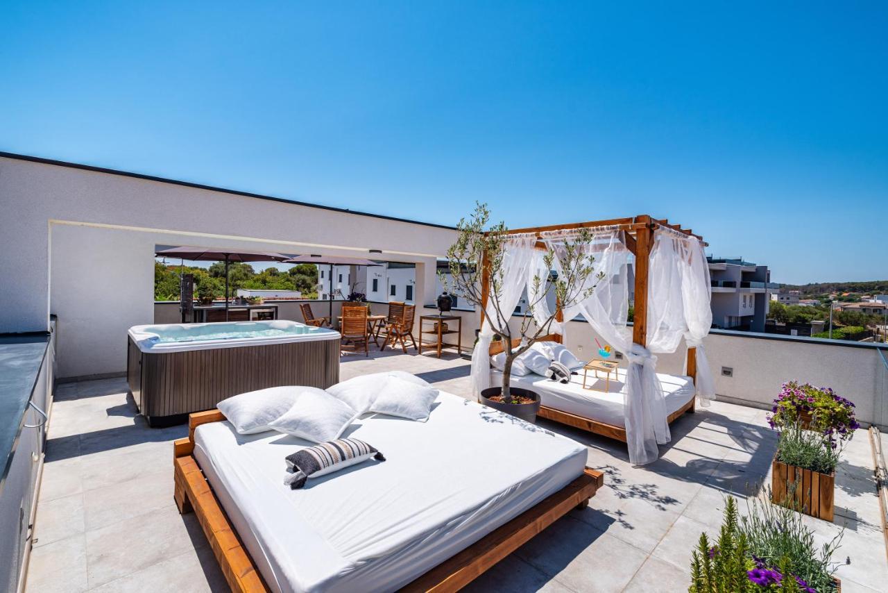 Rooftop Spa Apartman Trogir Kültér fotó